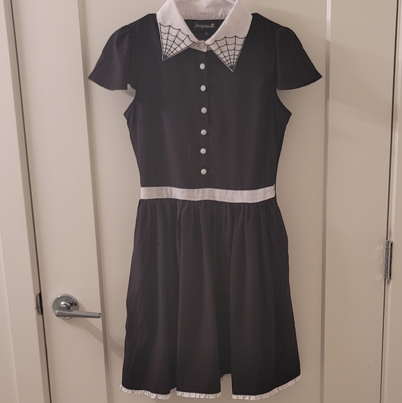 Sourpuss Spiderweb Lydia Dress - Picture 1 of 4